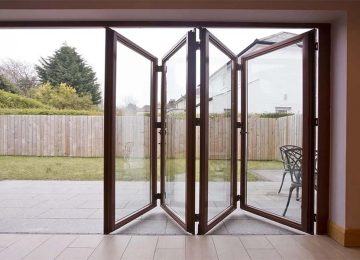 aluminum folding doors