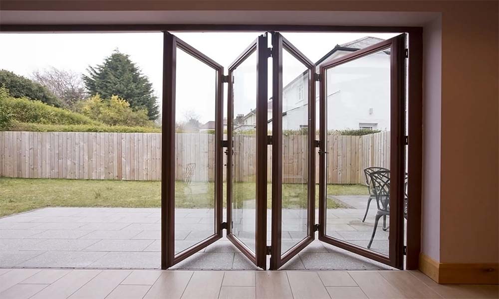 aluminum folding doors